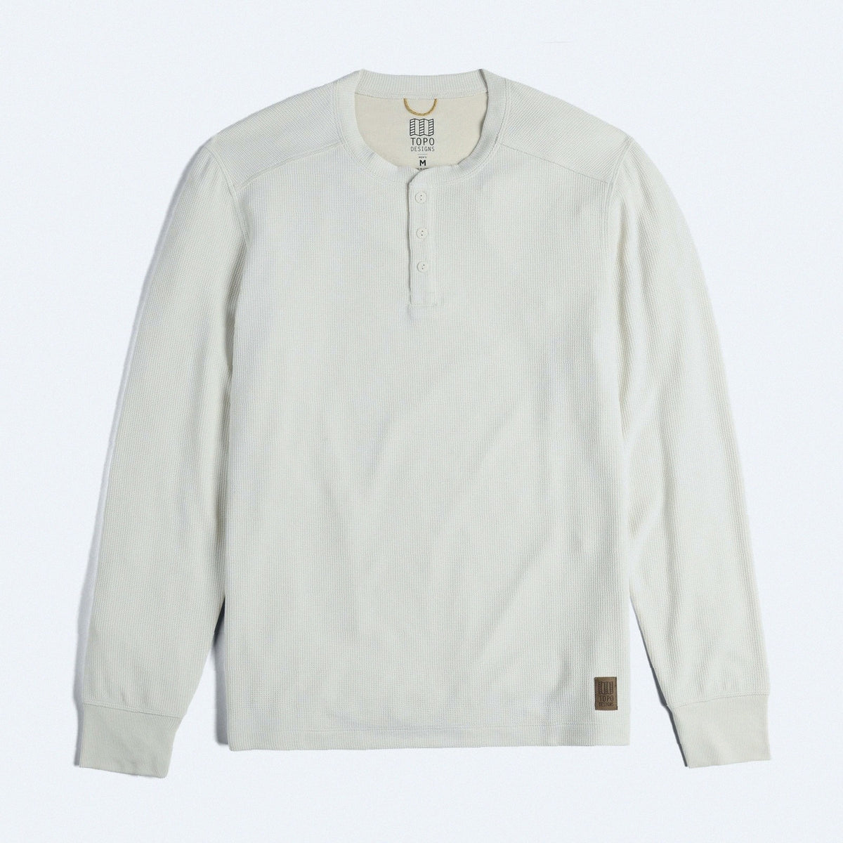 Global Waffle Henley - Mens