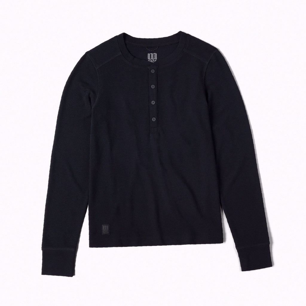 Global Waffle Henley - Womens