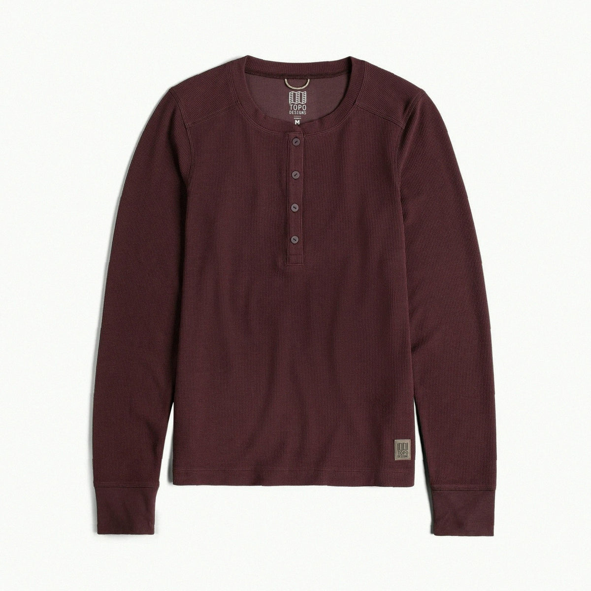 Global Waffle Henley - Womens