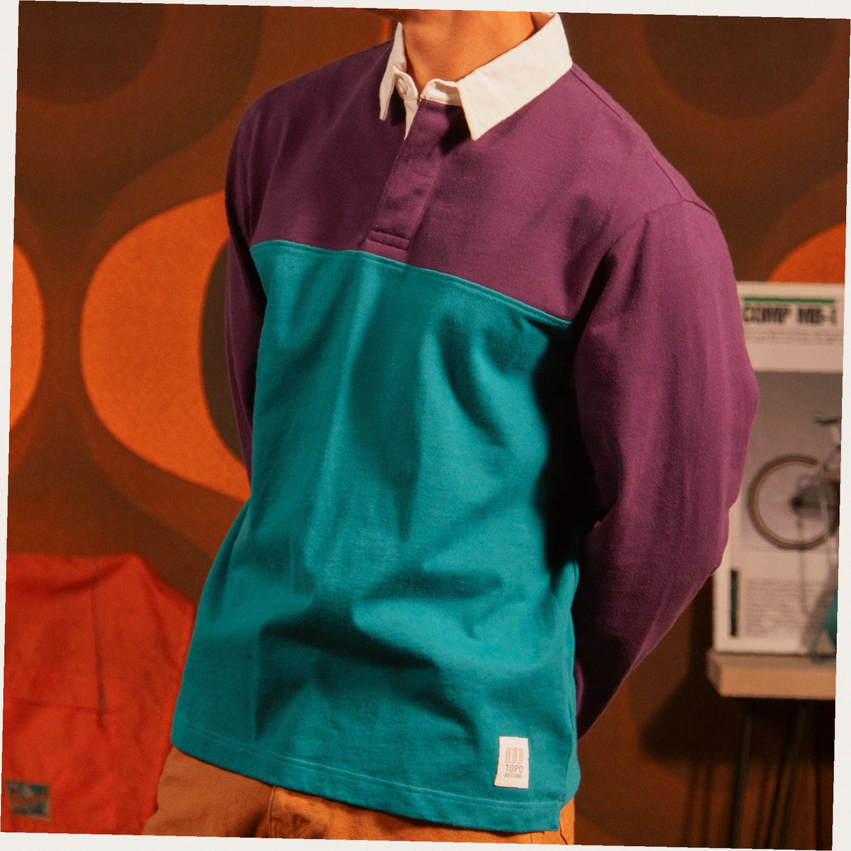 Mountain Rugby Shirt - Mens