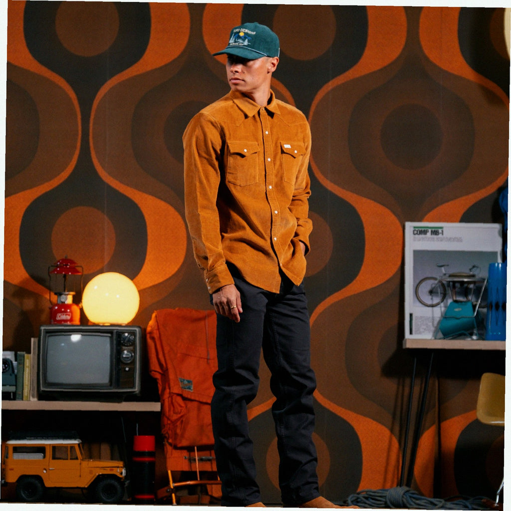Mountain Shirt Long Sleeve Corduroy - Mens