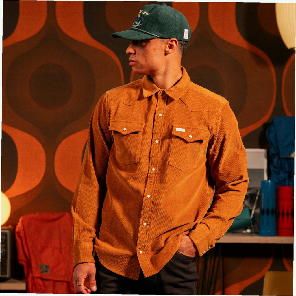 Mountain Shirt Long Sleeve Corduroy - Mens