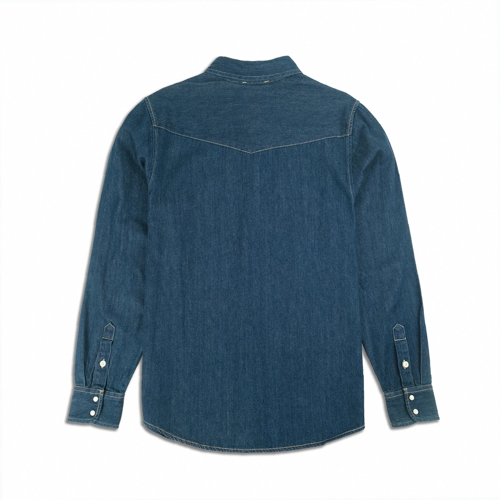 Mountain Shirt Long Sleeve Denim - Mens
