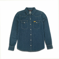 Mountain Shirt Long Sleeve Denim - Womens