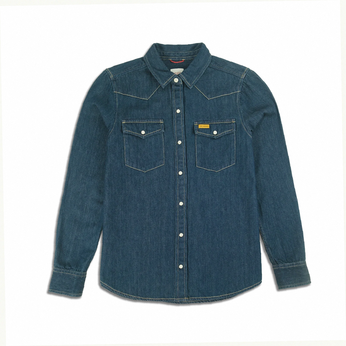 Mountain Shirt Long Sleeve Denim - Womens