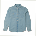 Mountain Shirt Long Sleeve Denim - Womens