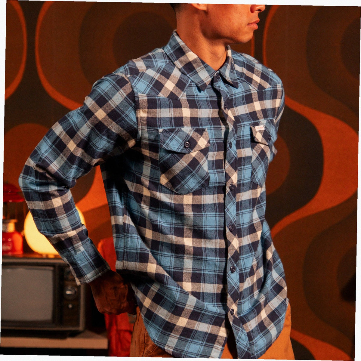 Mountain Shirt Long Sleeve - Mens