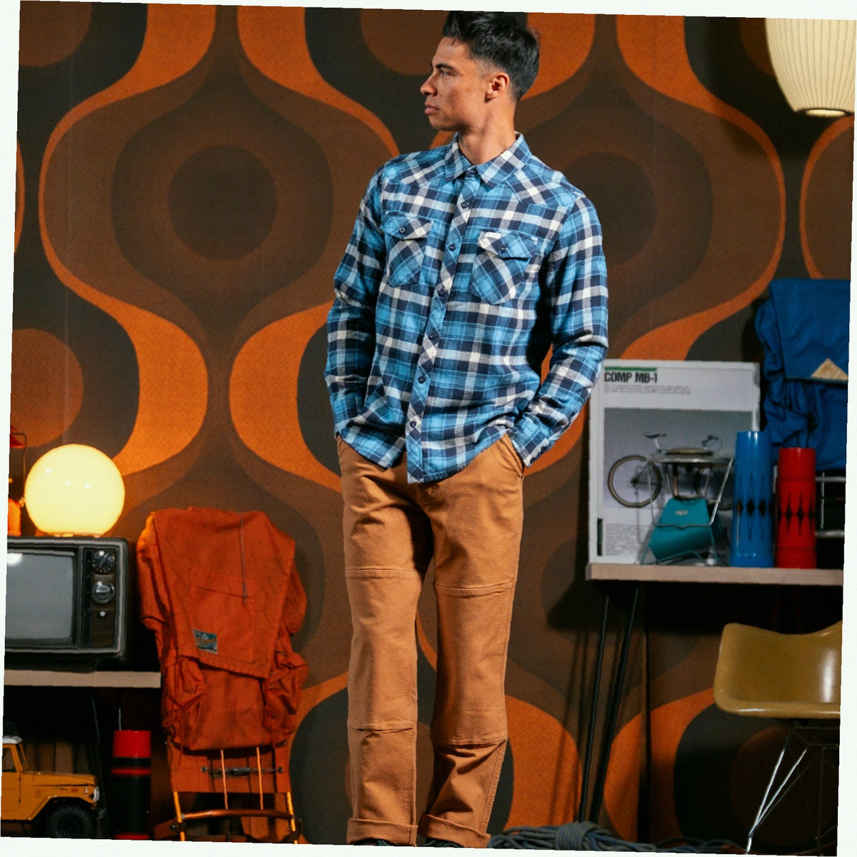 Mountain Shirt Long Sleeve - Mens