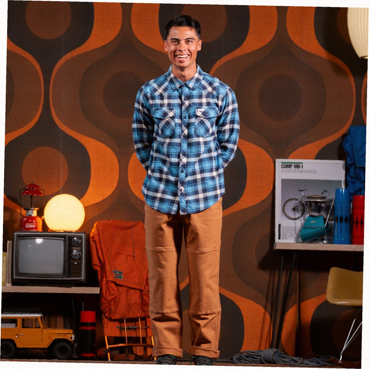 Mountain Shirt Long Sleeve - Mens