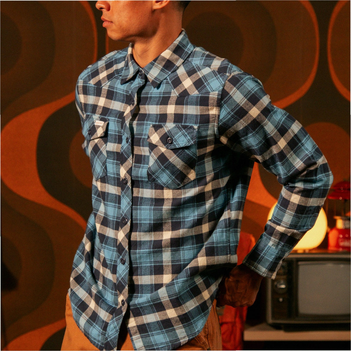 Mountain Shirt Long Sleeve - Mens