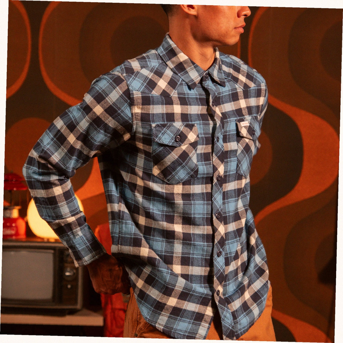 Mountain Shirt Long Sleeve - Mens