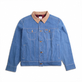 Mt. West Trucker Jacket Denim - Mens