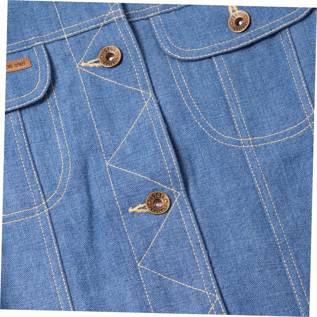Mt. West Trucker Jacket Denim - Mens