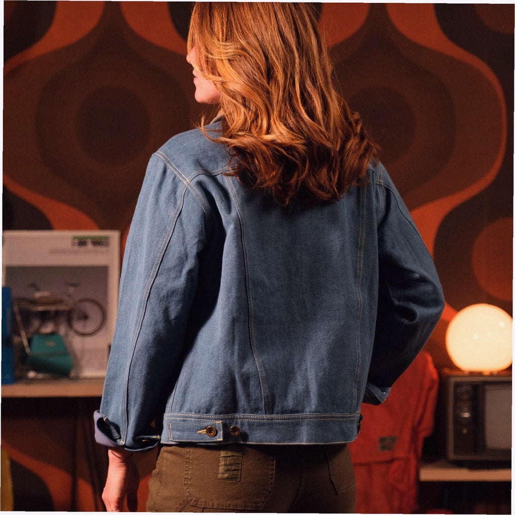Mt. West Trucker Jacket Denim - Womens