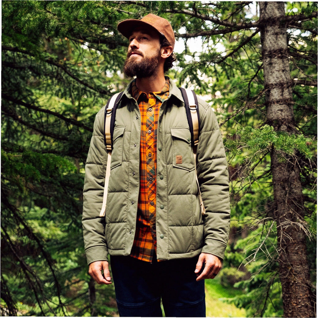 Puffer Shirt Jacket - Mens