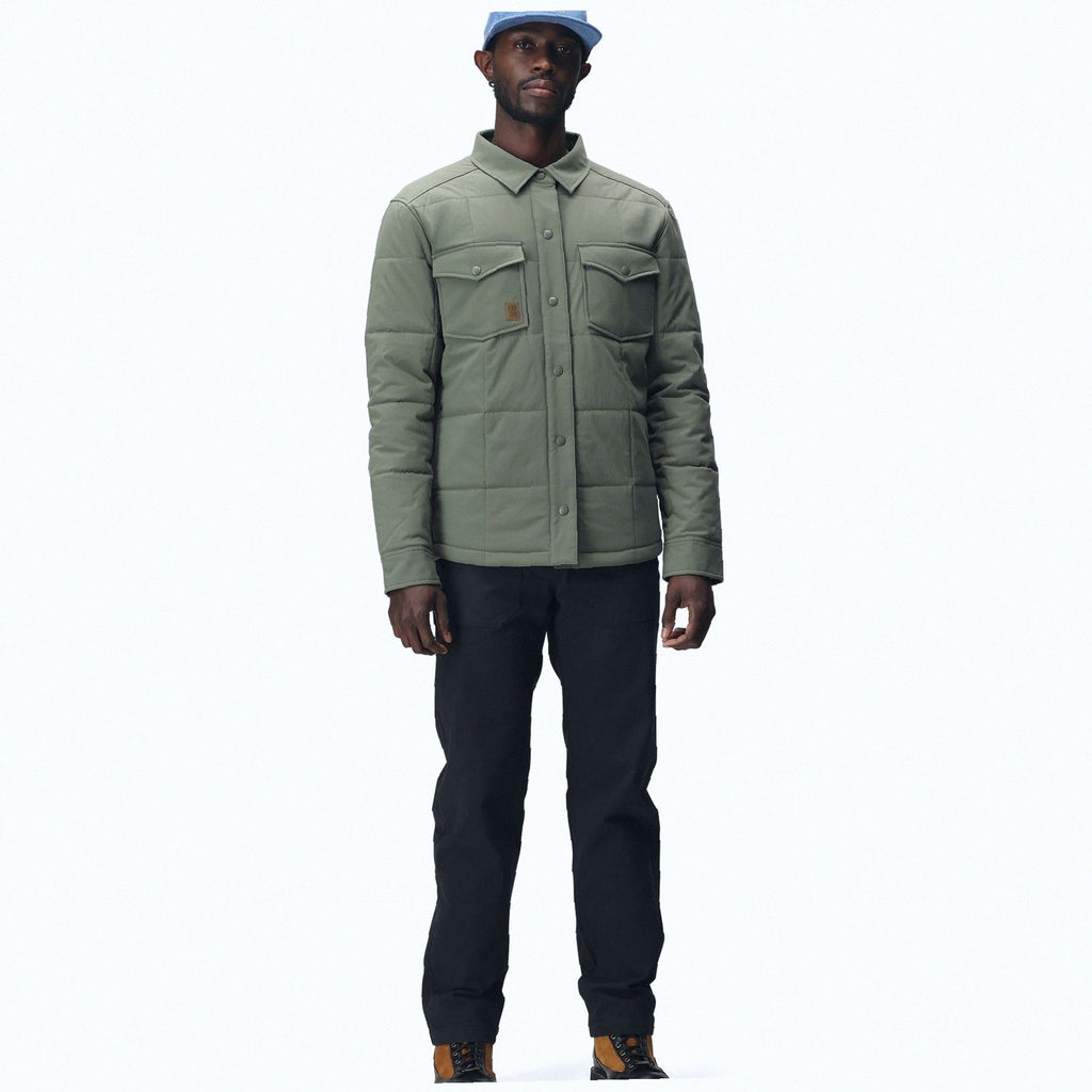 Puffer Shirt Jacket - Mens