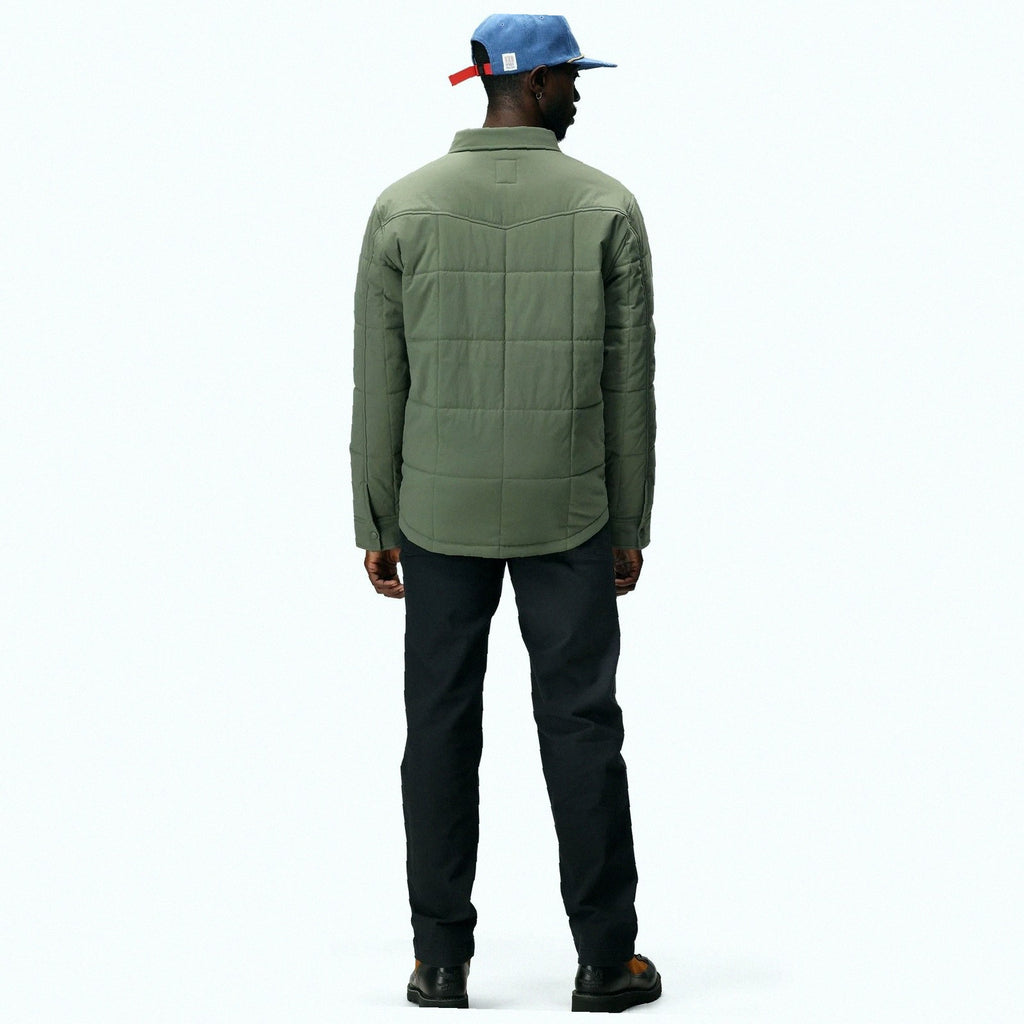 Puffer Shirt Jacket - Mens