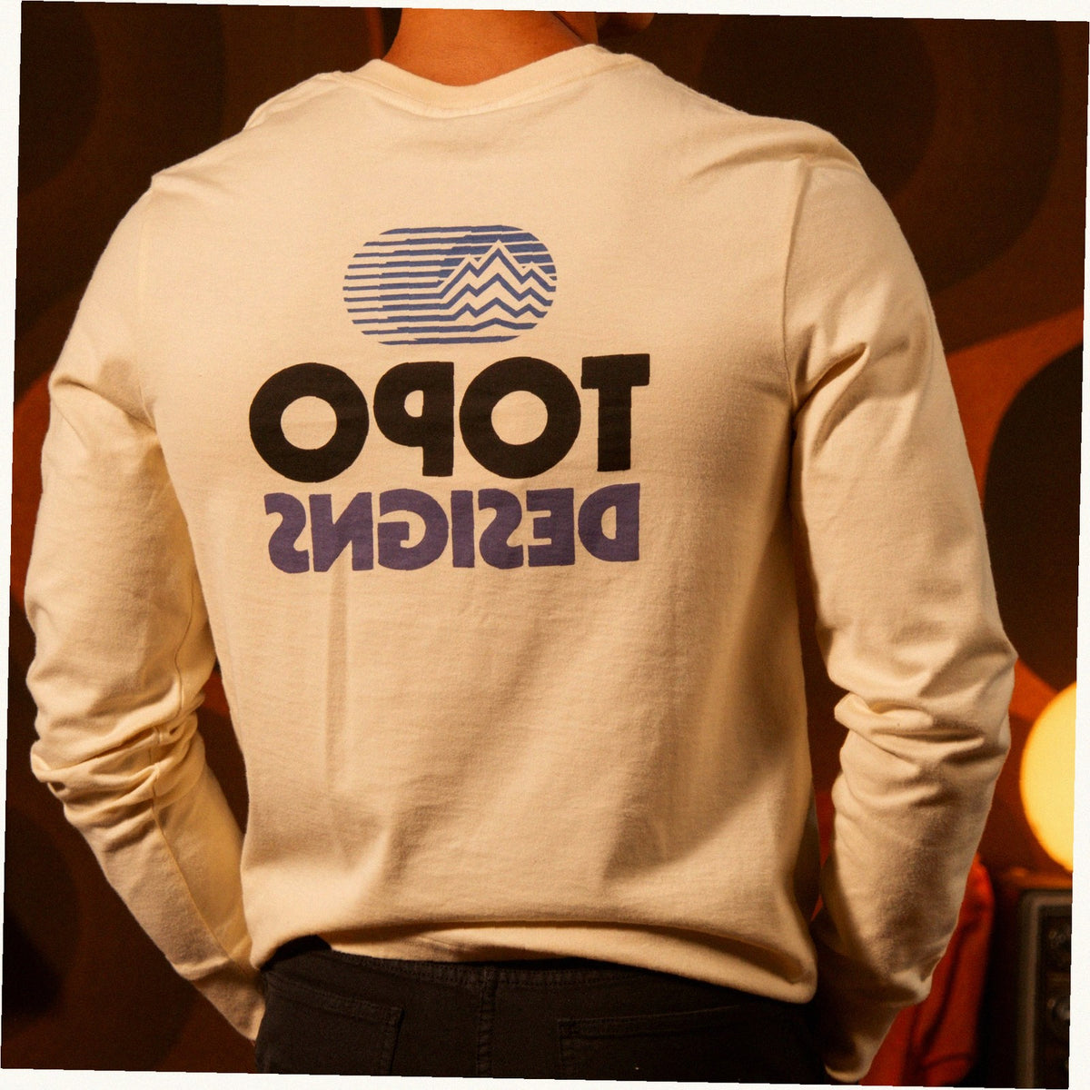 Retro Mirage Tee Long Sleeve - Mens