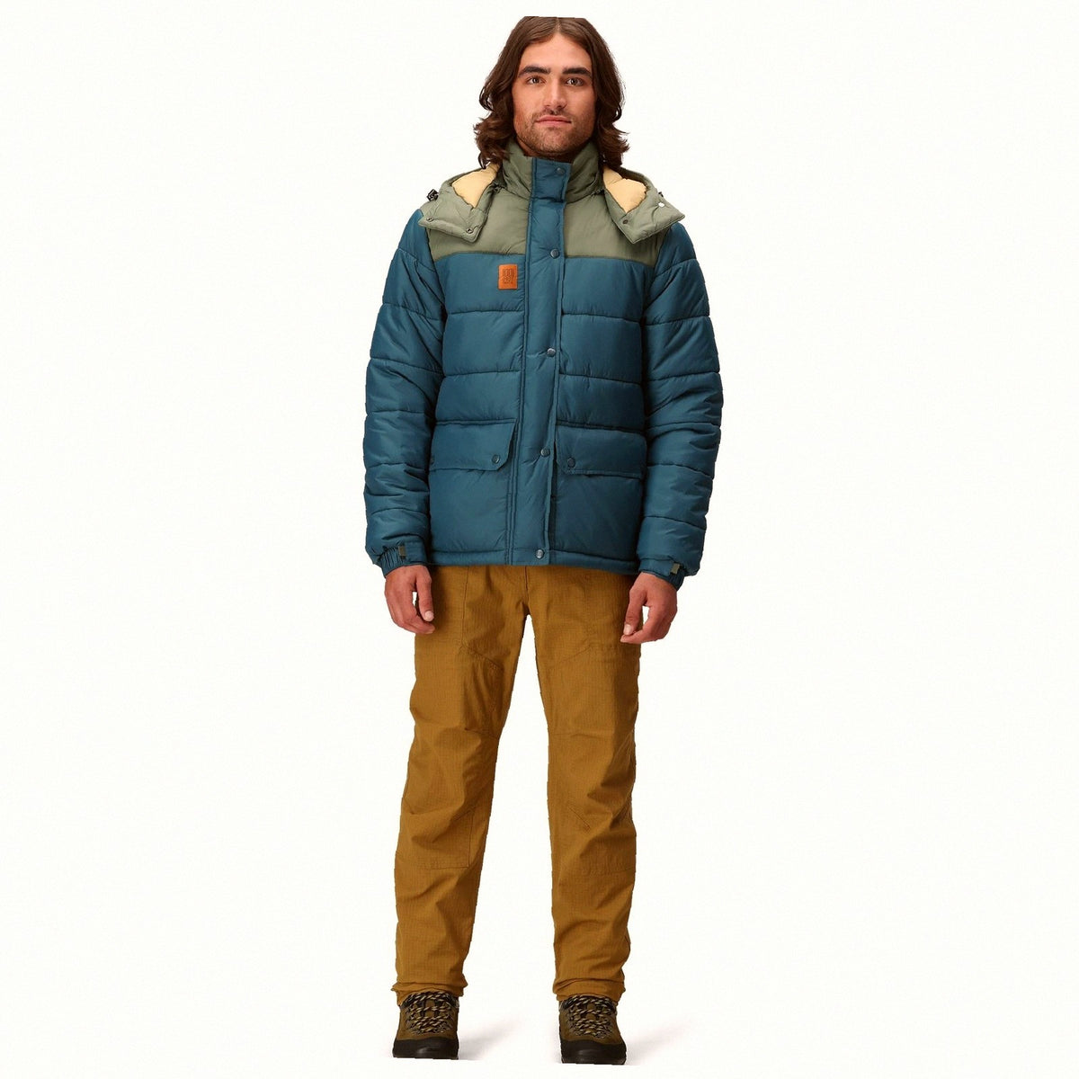 Retro Ridge Puffer Jacket - Mens - Final Sale