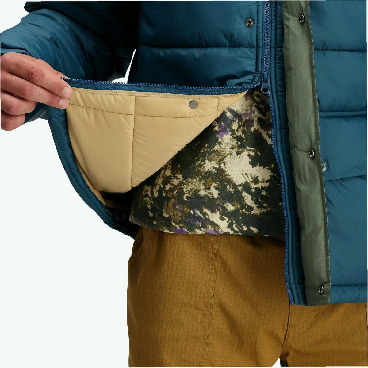 Retro Ridge Puffer Jacket - Mens - Final Sale