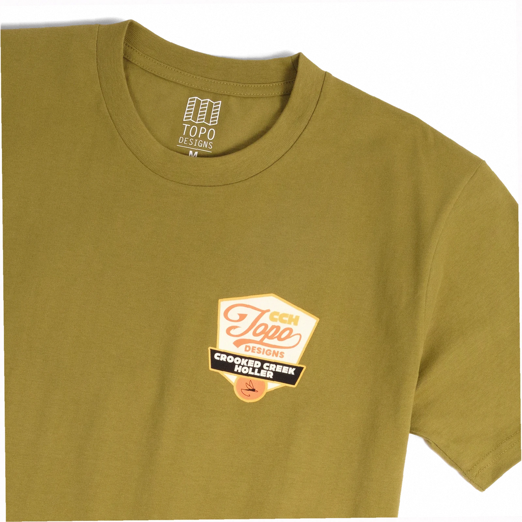 Topo Designs x CCH x Pine Printshop Golden Trout Tee