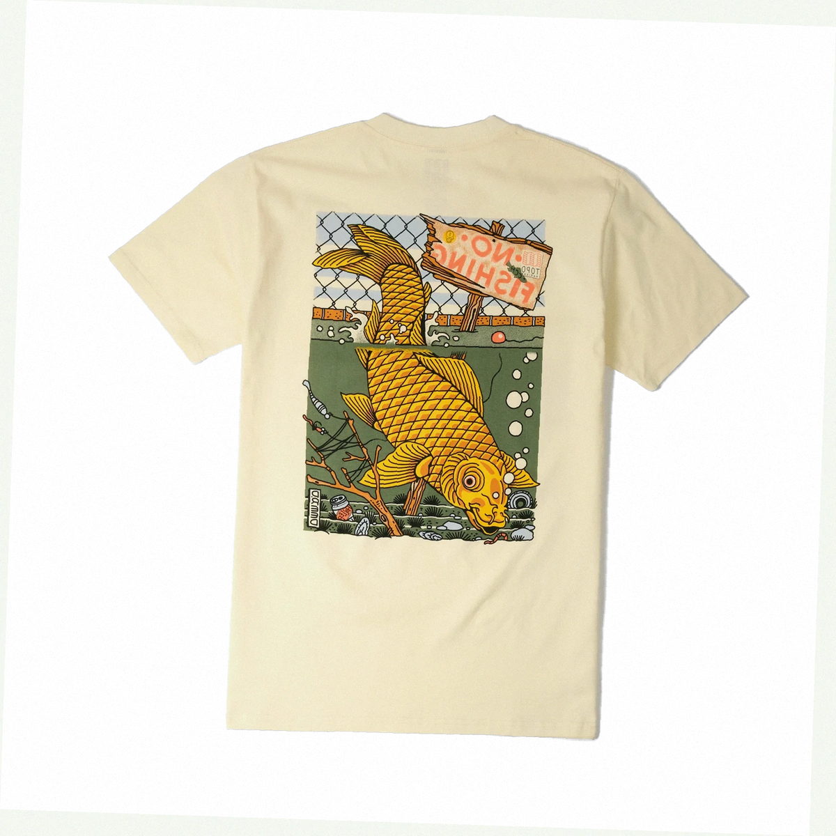 Topo Designs x CCH x Pine Printshop Urban Angler Tee