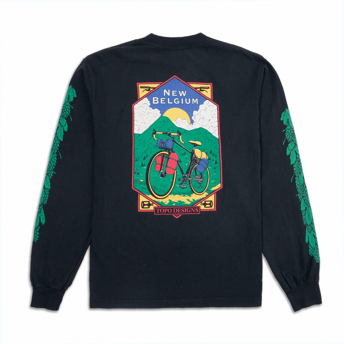 Topo Designs x New Belgium Brewing Graphic Tee Long Sleeve