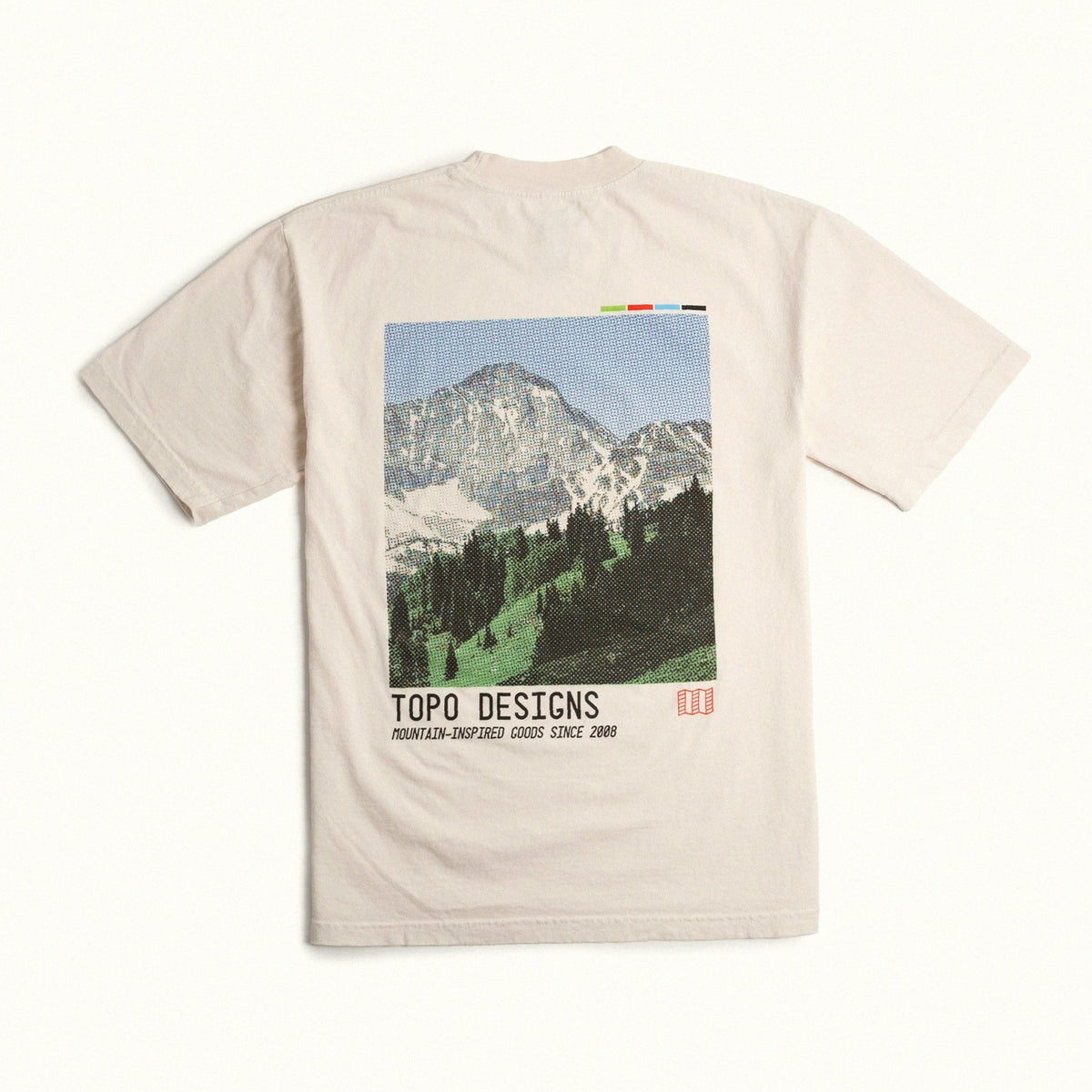 Topo Designs x Pine Printshop Halftone Tee
