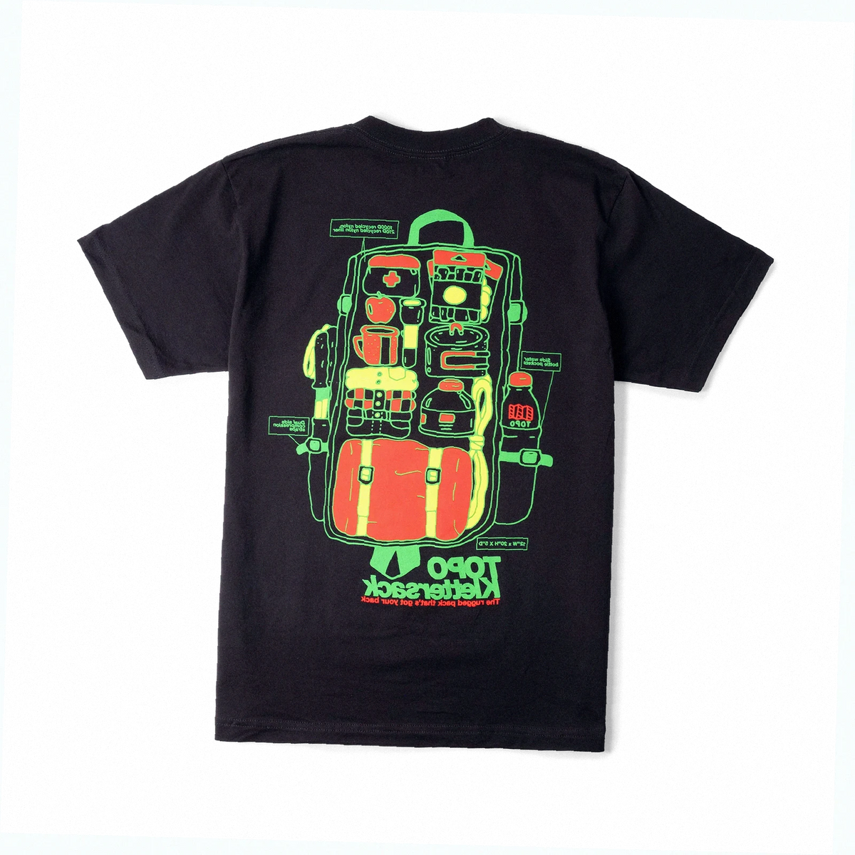 Topo Designs x Pine Printshop Klettersack Tee