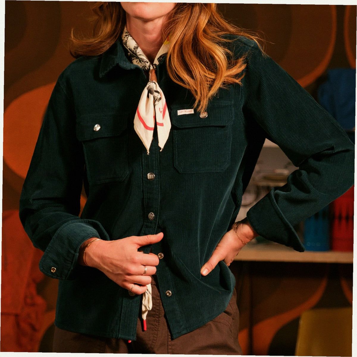 Utility Shirt Corduroy - Womens