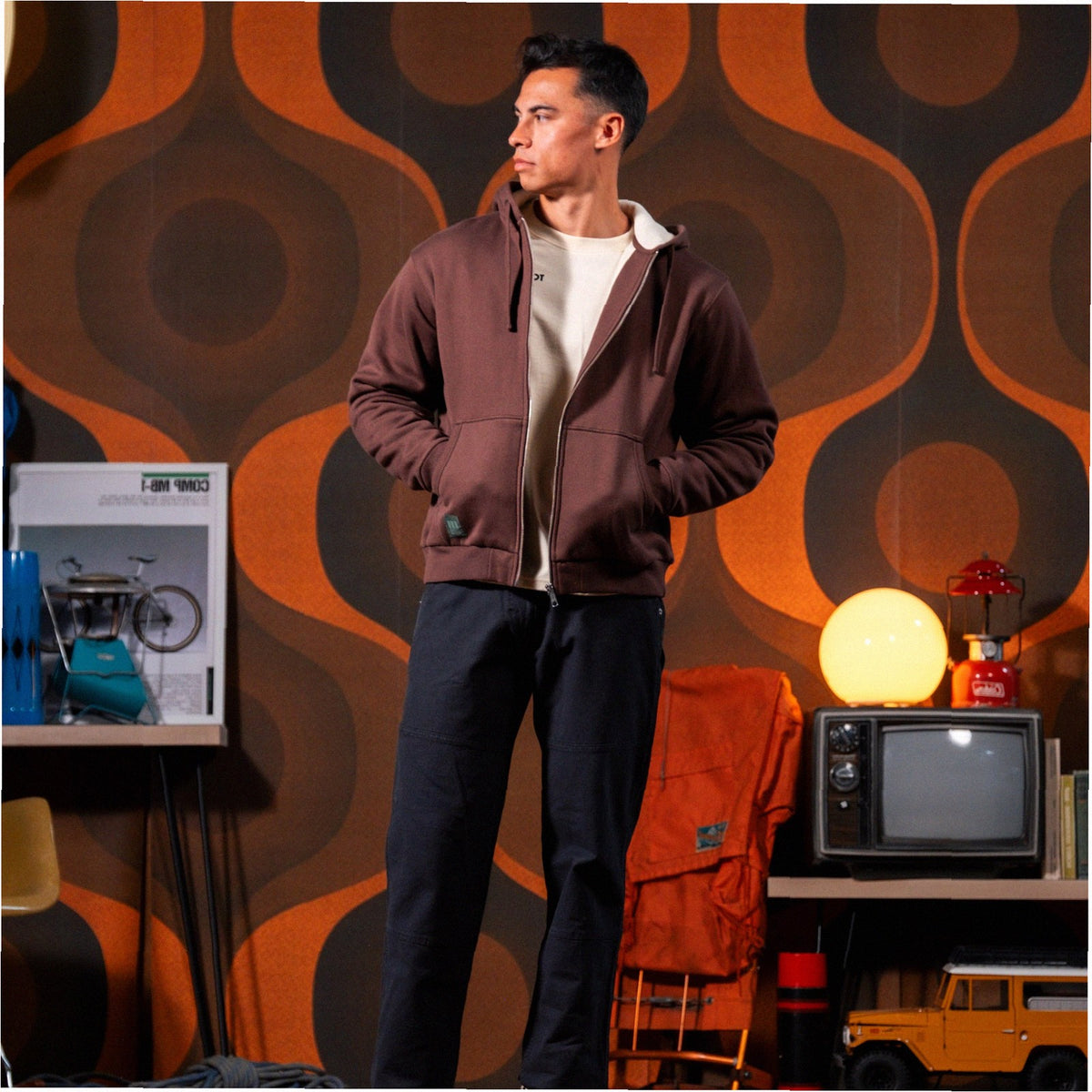 Utility Zip Hoodie